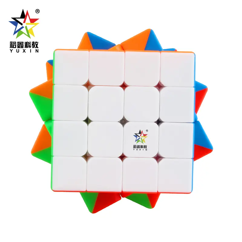 裕鑫黑麒麟四阶V2魔方，货号 1648，产品外观展示